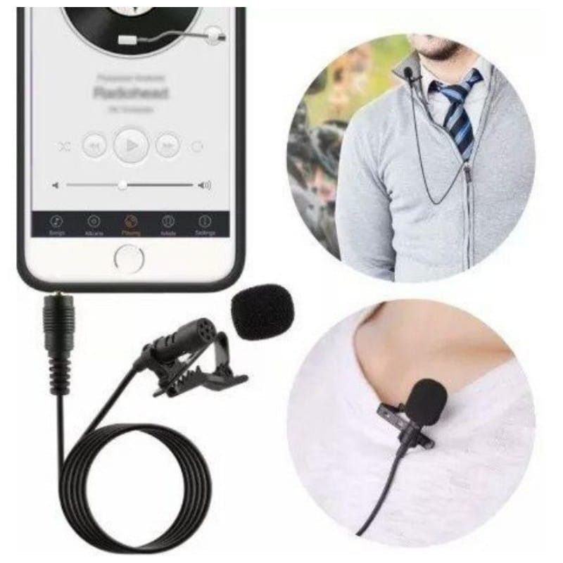 Microfone de Lapela Knup KP-911