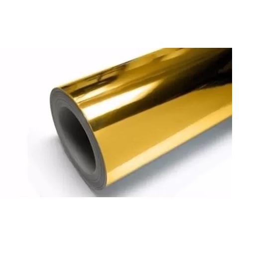 Vinil Adesivo Ouro Metálico 2mx30cm Silhouette Cameo