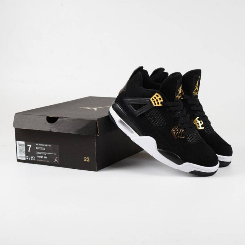 black and gold jordan sneakers