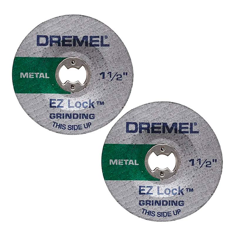 Dremel EZ541 GR - Disco de Desbaste para Metal EZ Lock Jogo c/ 2 peças DREMEL - Home & Living