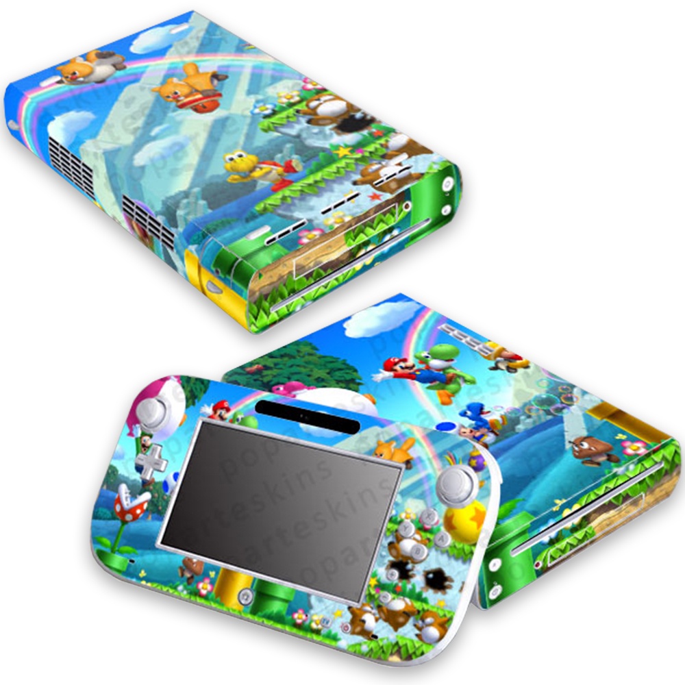 Skin Nintendo Wii U Adesivo - New Super Mario Bros