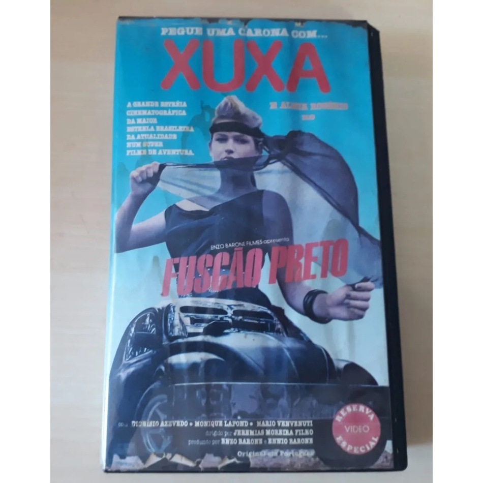 dvd Xuxa Fuscao Preto