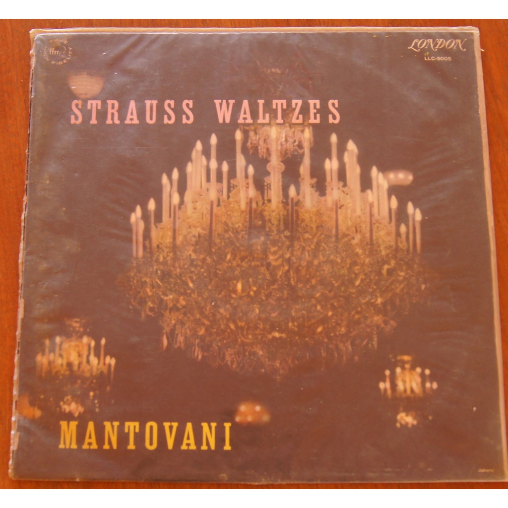 LP Vinil Mantovani E Sua Orquestra - Strauss Waltzes