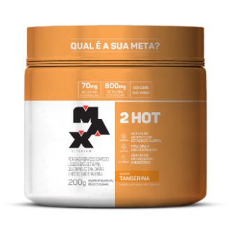 Termogênico Ultimate 2hot 200g Max Titanium- Sabores