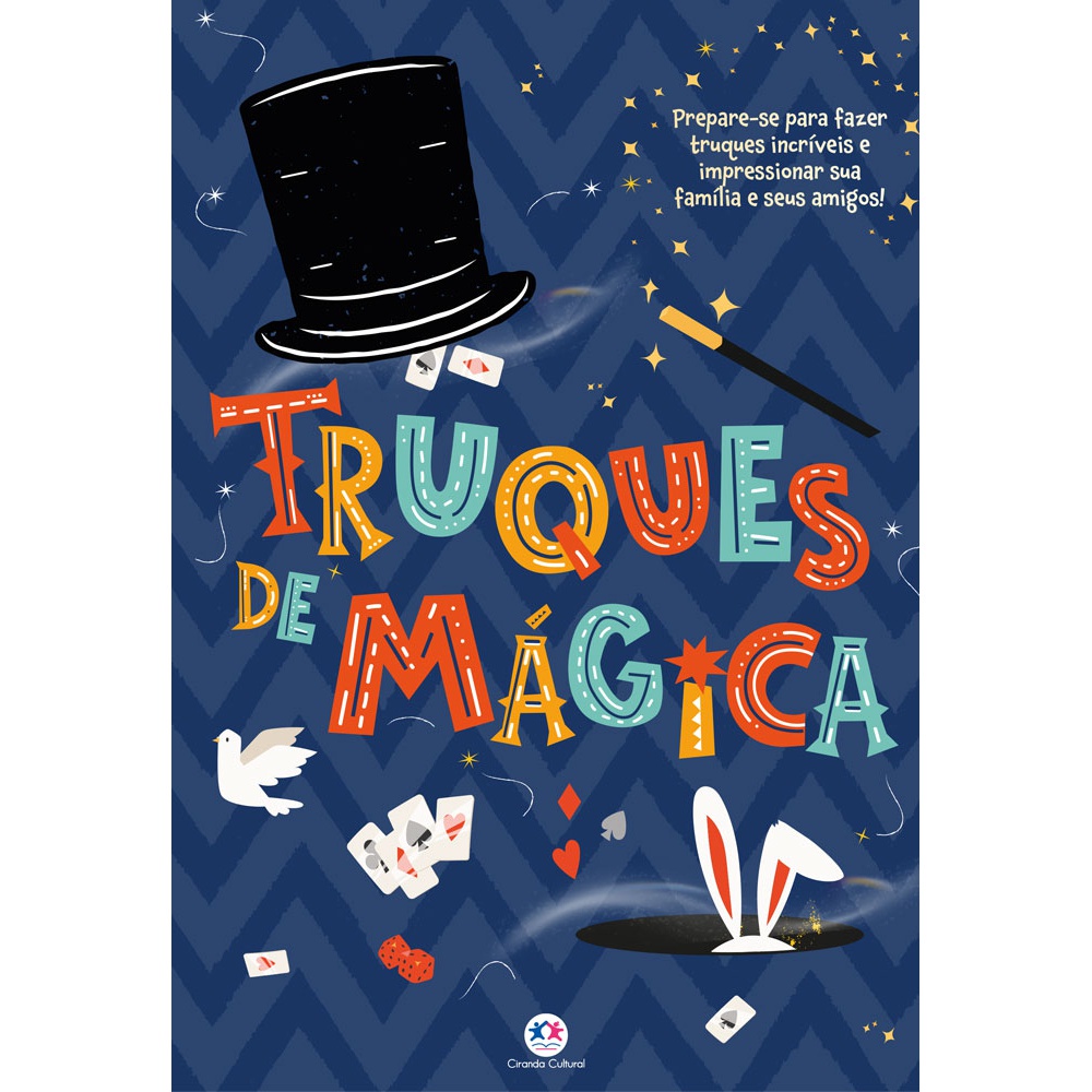Livro - Truques de mágica - Capa comum - Ciranda Cultural