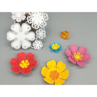 Faca De Corte E Relevo Scrapbook Flor F12 em Oferta na Shopee