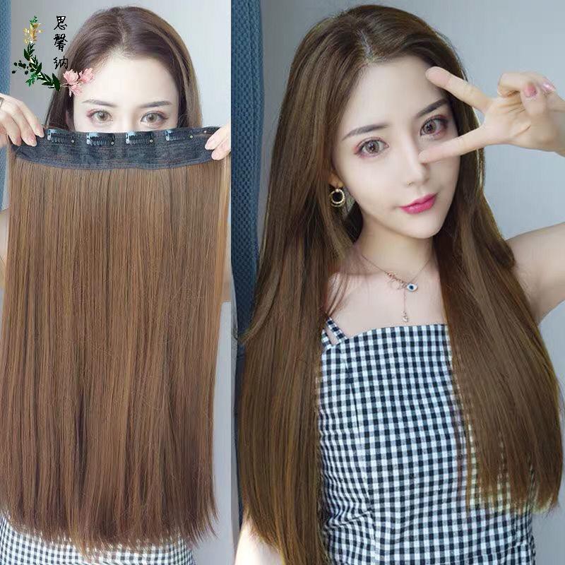 Apliques Para Cabelo Orgânico Liso 5 Prisilha Tic Tac 60 cm em Oferta na Shopee
