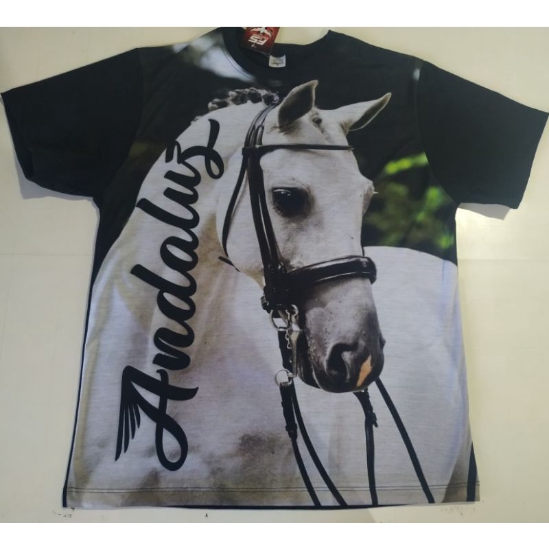 camiseta cavalo andaluz montaria ,rodeio cavalgada muladeiro estampada.