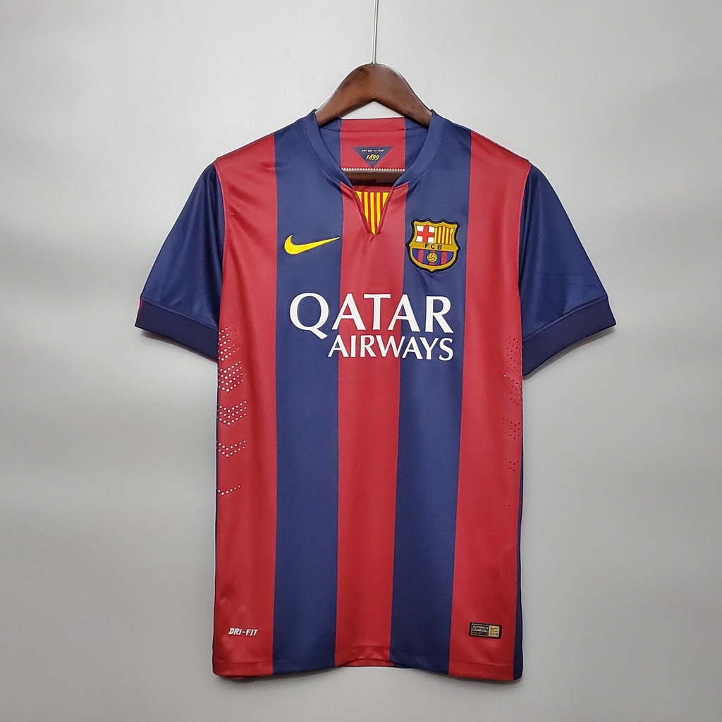 Camisa Retrô Barcelona 14/15 home soccer sport