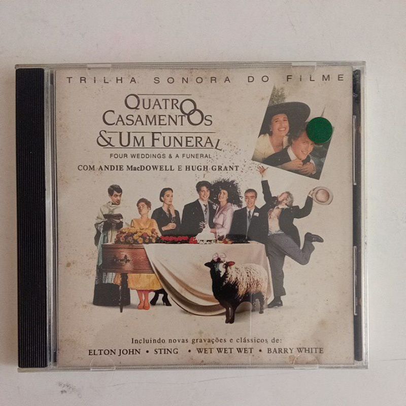 Cd Quatro Casamentos e um funeral - Elton John - Sting