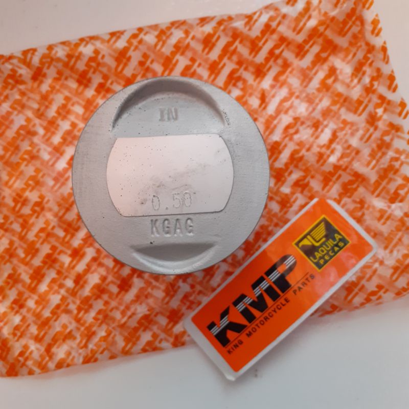 Pistão CG TITAN/02 (sem pino e trava) med 0.50, para anel mola grossa