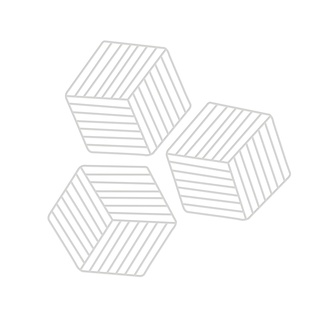 Conjunto De 3 Descansos Para Copo - Oikos