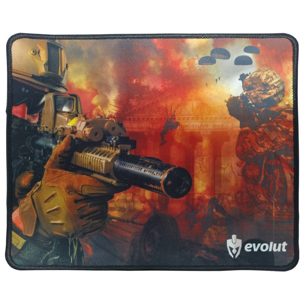 Mouse Pad Gamer Evolut Eg-401 Antideslizante - 255x210x4mm