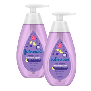 Kit 2 Sabonetes Líquido Johnson's Baby Hora do Sono 200ml em Oferta na Shopee
