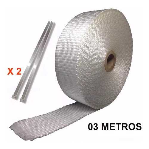 Fita Térmica Isolar Mangueira Fogão Tubulação 3 Metros 2 Zip