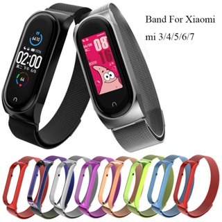 PULSEIRA DE METAL PARA XIAOMI MI BAND 6 5 3 4 em Oferta na Shopee