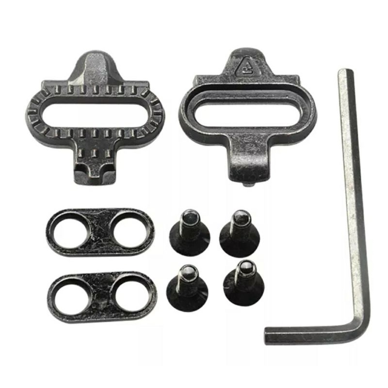 Taquinho pedal clip mtb 1x par taco sapatilha bike ciclismo