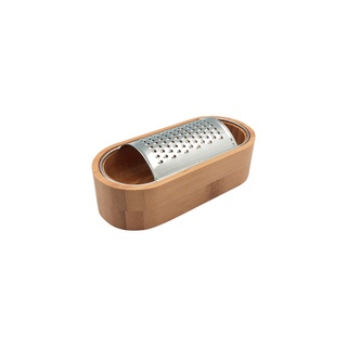 Ralador De Queijo Com Recipiente De Bambu - Oikos