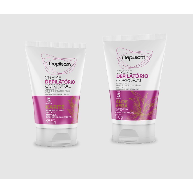 Creme Depilatório Corporal Depilsam 100g