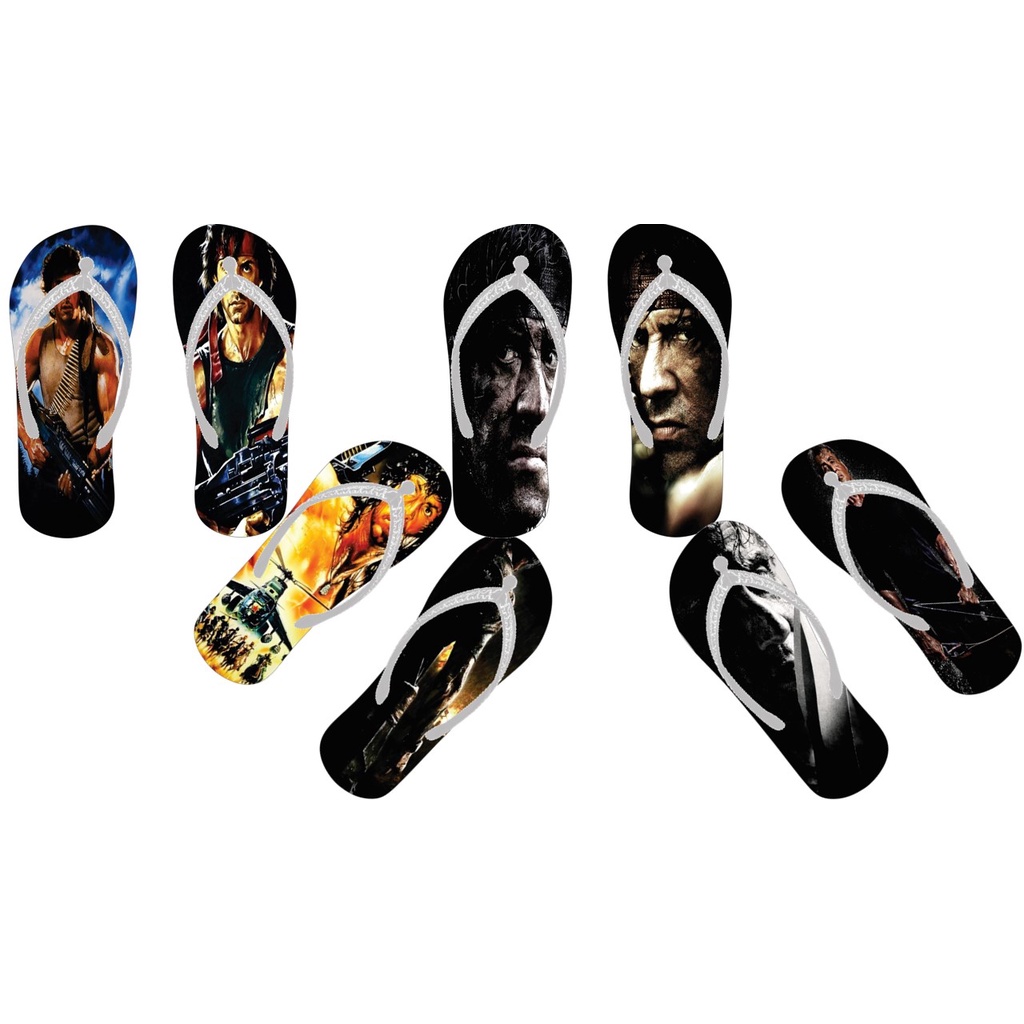 Chinelo Sandalia John Rambo Sylvester Stallone