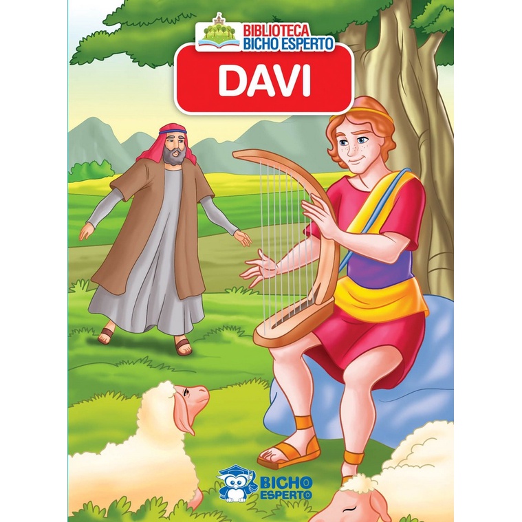 Mini Livro da Bíblia - Davi | Shopee Brasil
