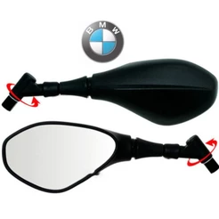 Retrovisor Gs 650 F800 360º Rosca Honda Par 360º HASTE CURTA
