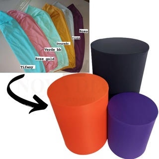 capas veste fácil de cilindro lisa selecione as cores