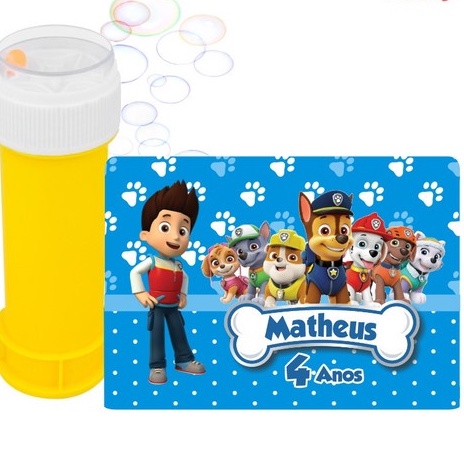 Adesivo para bolha de sabão 10,5 por 7,00