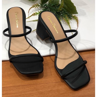 Salto Bloco - Sandália Feminina de Salto Bloco - Ref: 7006-0061 em Oferta na Shopee