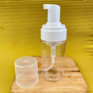 Frasco PUMP Espumador  TRANSPARENTE 120 ML - Premium em Oferta na Shopee
