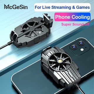 Cooler De Celular G6 Portátil Super Sonorovo Game Fan Para PUGB/COD/ML
