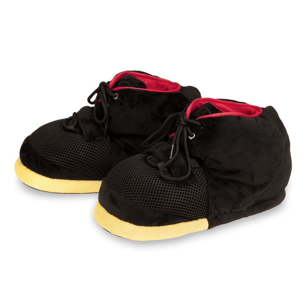 Pantufa 3D Sneaker Basquete Preto Importway Adulta E Infantil Solado Antiderrapante em Oferta na Shopee