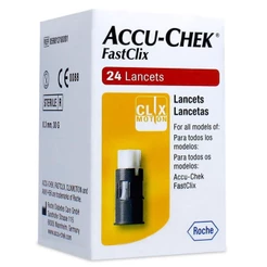 Accu-Chek Fastclix 24 Lancetas Roche