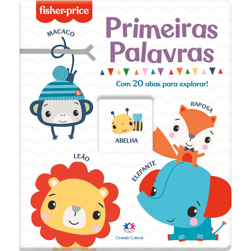 Livro - Fisher-Price - Primeiras palavras - Ciranda Cultural em Oferta na Shopee