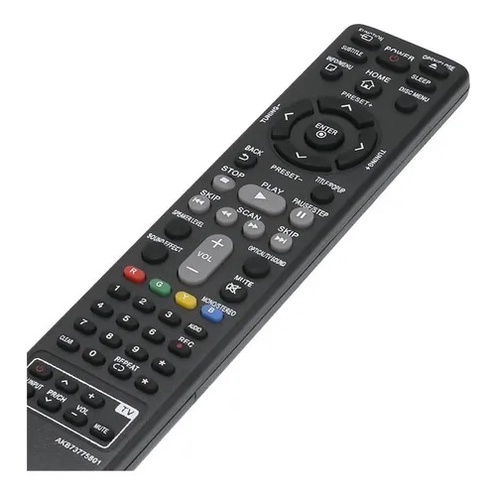 Controle Remoto Compatível com LG Home Modelo Akb73635402 para Home-theater Blu-ray novo.