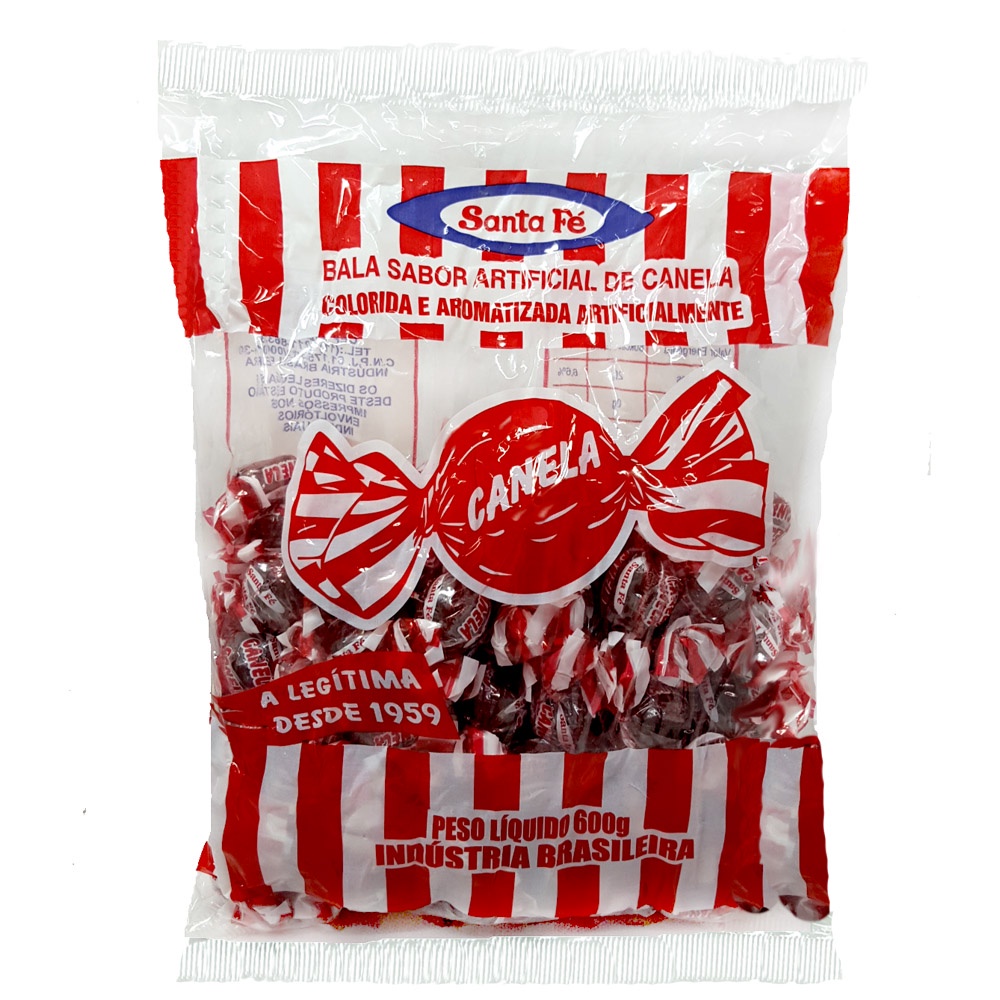 Bala de Canela 600g - Santa Fé