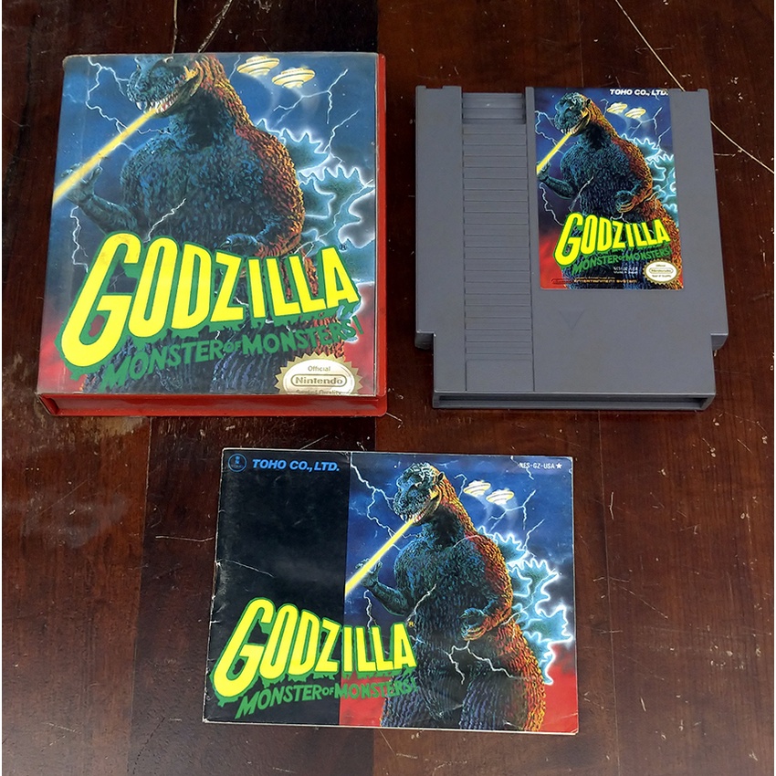 Jogo Godzilla Original Americana com Manual caixa Locadora