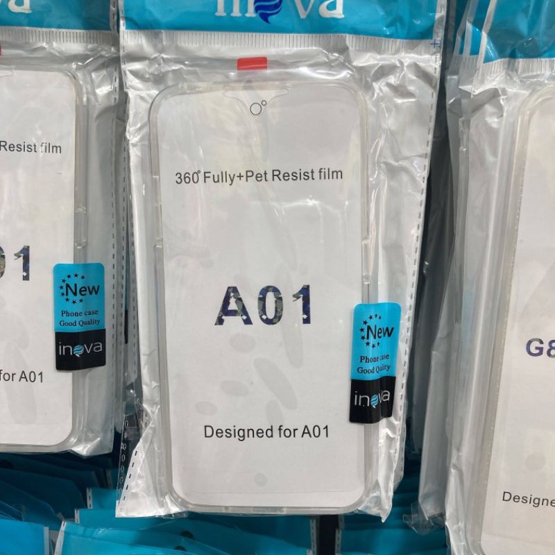 Samsung Galaxy A01 A01 CORE A02 CORE A03 A03S A03 CORE A04 A04S A04E A05 A05S capa 360 case modelos proteção frente e verso capinha transparente