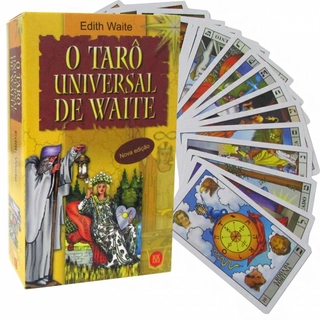 Tarô universal de waite com 78 cartas