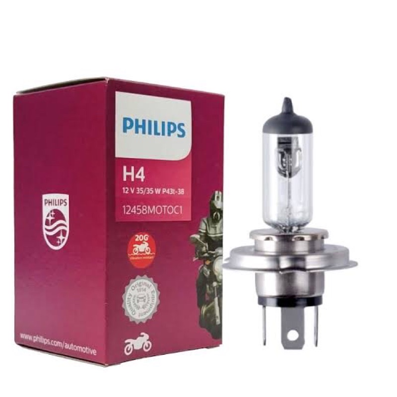 Lâmpada Philips H4 Moto: Onde Comprar | BuscaProdutos