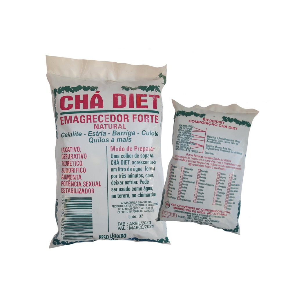 Ch Diet Emagrecedor Forte Pacote 30 G BeeCost