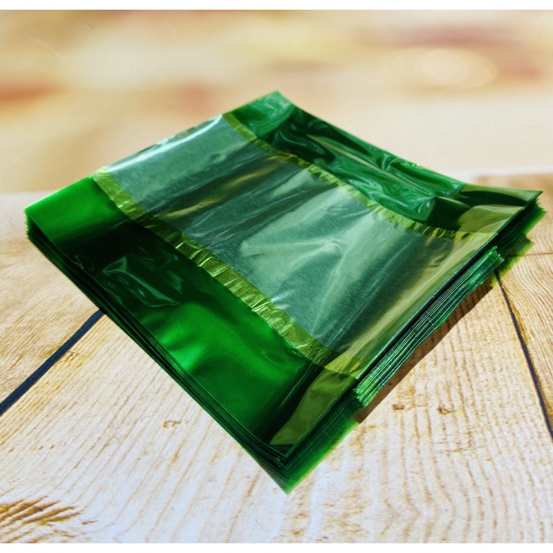 100 embalagem para trufa bombom 12x12,5 verde claro OFF em Oferta na Shopee