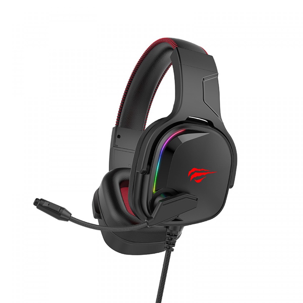 Headset Gamer Havit Gamenote H2022U RGB USB 7.1 Preto
