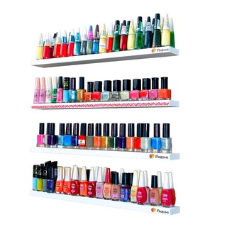 6 Prateleiras porta esmaltes salão de beleza designer de unhas em gel manicure esmaltaria cuidados com as mãos pés podologia
