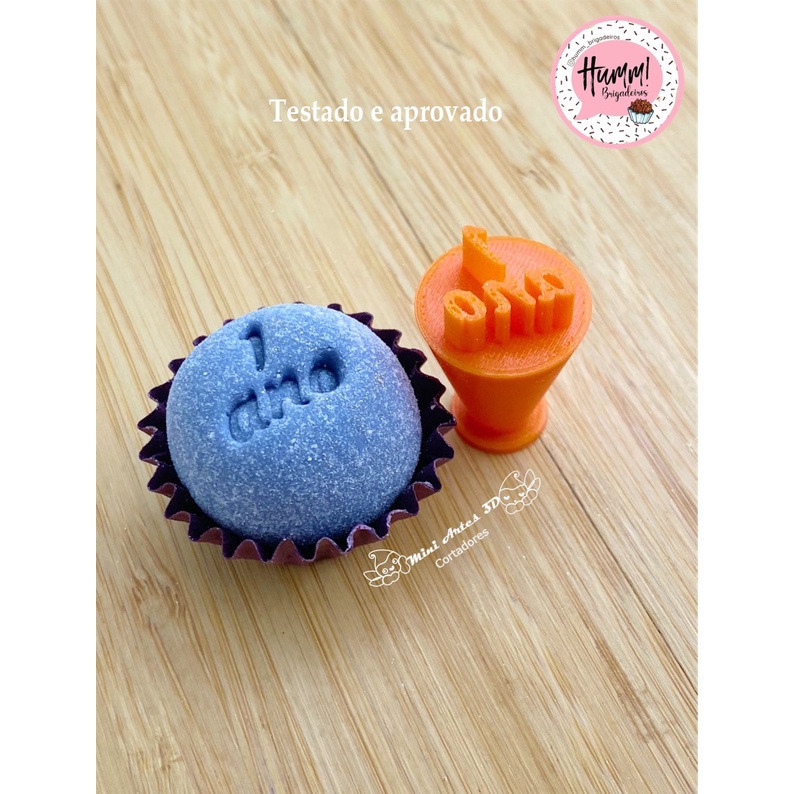Carimbo Brigadeiro docinhos Idade