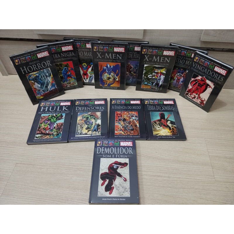 Graphic Novels Marvel Coleção Capa Preta - Salvat
