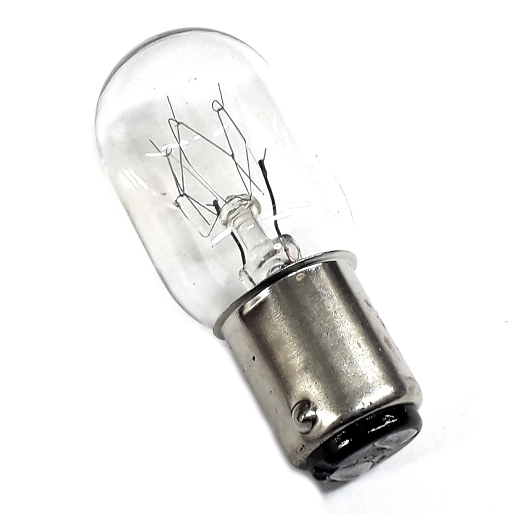 Lâmpada 110V Encaixe 2 Polos Para Máquina de Costura Doméstica Singer 242 247 288 974