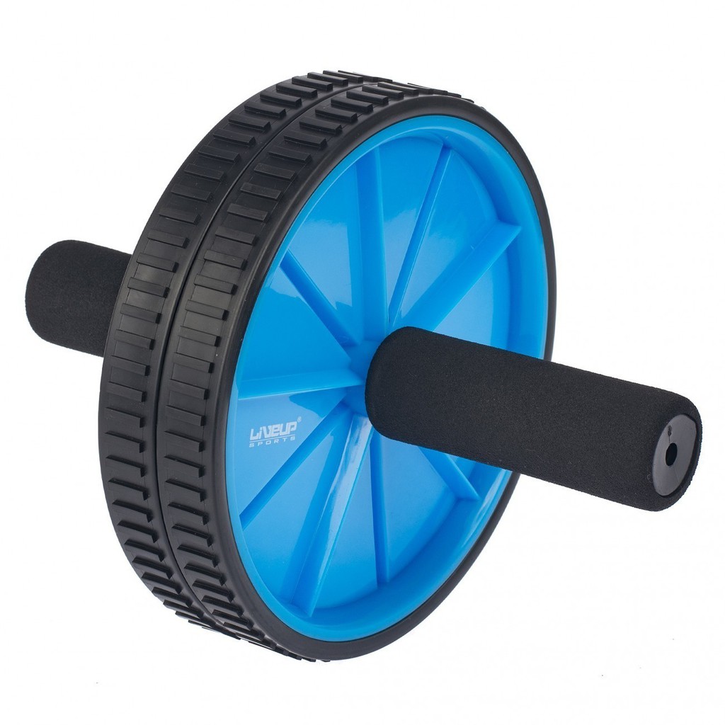Roda Abdominal De Exercício Funcional Abdominal Lombar Azul