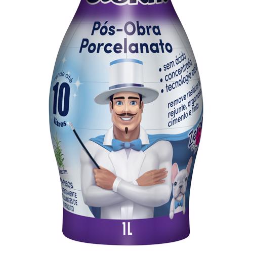 Detalhes do Limpeza Pós-Obra Super Storm Porcelanato 1L (Frasco) - Pulvitec
