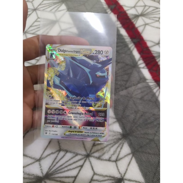 Cartas ORIGINAIS Ultra Raras Pokémon V / V-ASTRO / VMAX / EX - POKÉMON TCG  COPAG